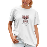 Femme' Owl - Unisex T-shirt (Fauna Botanica)