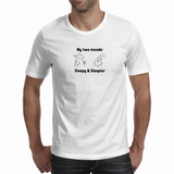 My Sleepy Mood (Dark) - Unisex T-Shirt (NovelThredds)
