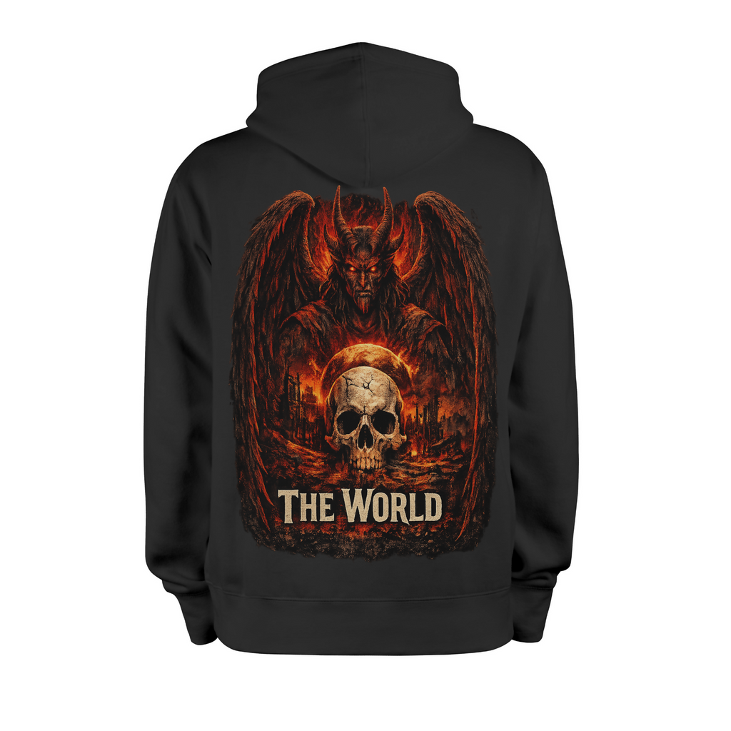 the World Unisex Hoodie - (Riotwear S.A)