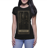Justice - Ladies Crew Neck T-shirts (Riotwear SA)