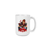 Proud Scotty Mom' Retro Pin-Up Design 15 oz - Mug (Dust & Bloom)