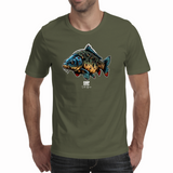 Battle Scarred Carp - Men's Tee (Carp Adventures SA)