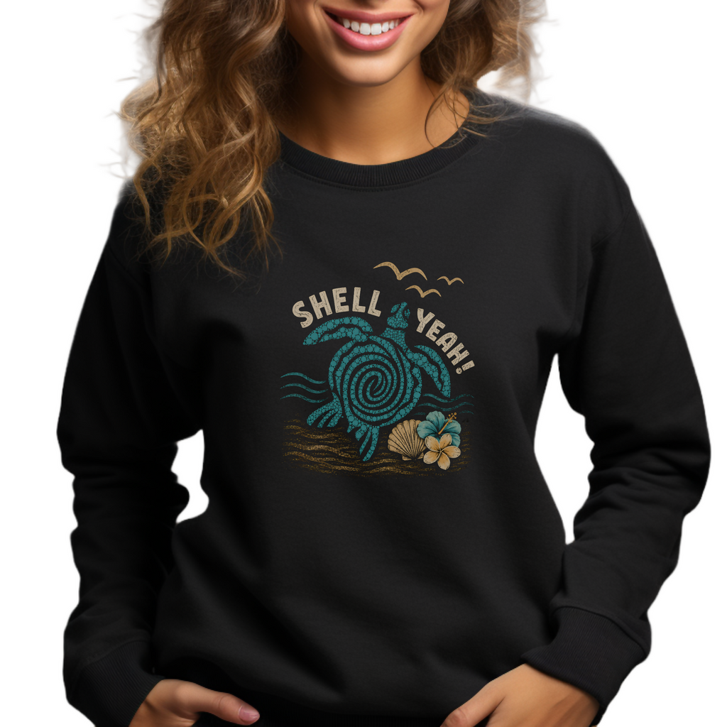 Shell Yeah - Unisex Sweatshirt - (MidNiteFB)
