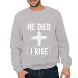 He Died I Rise - Unisex Sweatshirt (Rooted in Purpose)