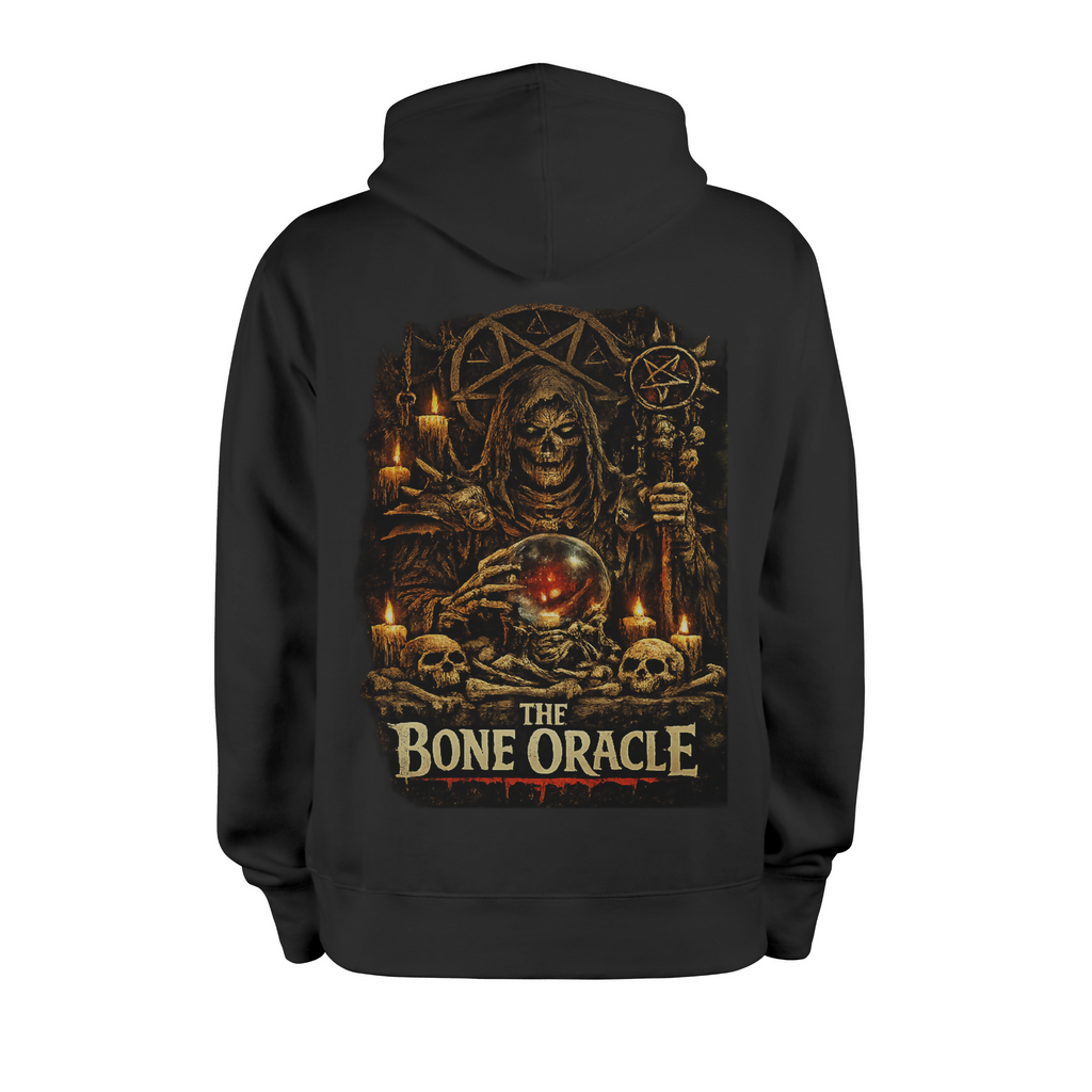 the Bone Oracle Unisex Hoodie - (Riotwear S.A)