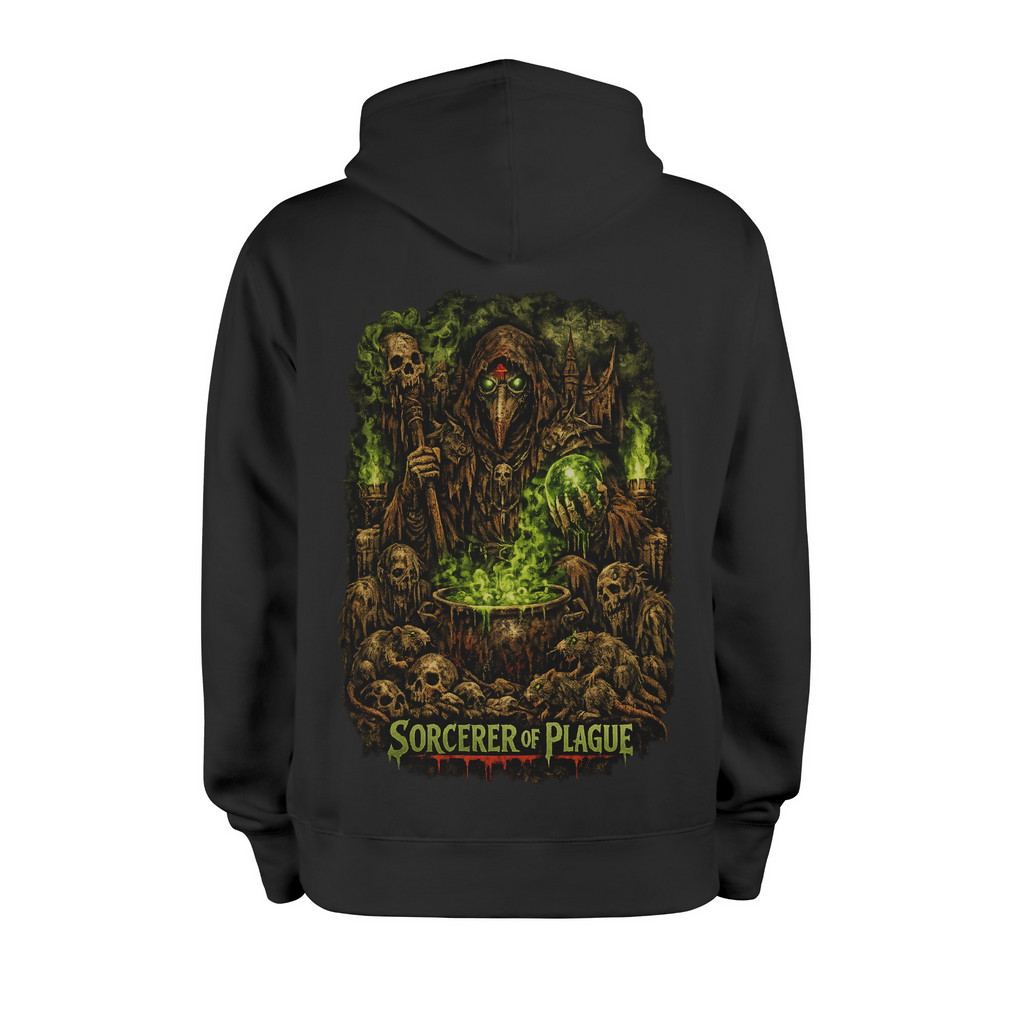 Sorcerer of Plague Unisex Hoodie - (Riotwear S.A)