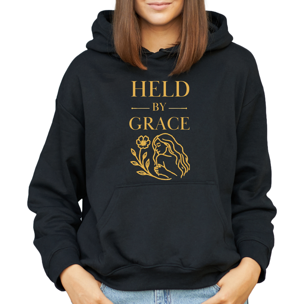 Held by Grace - Unisex Hoodie (Rooted in Purpose)