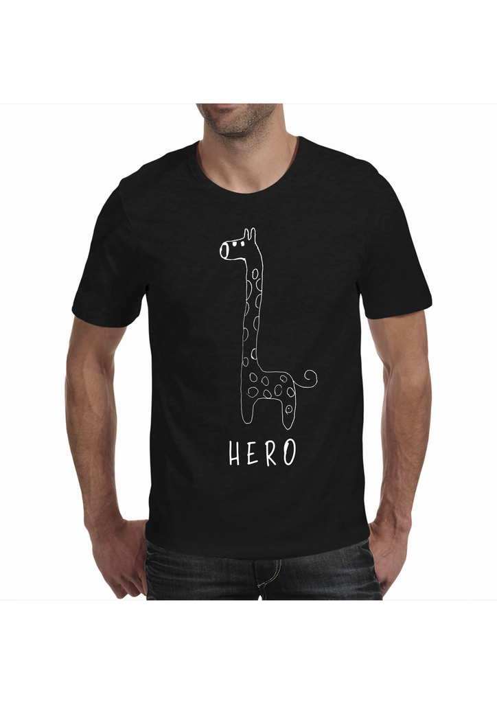 Gerry the giraffe-Men’s color shirts (The Hero shop)