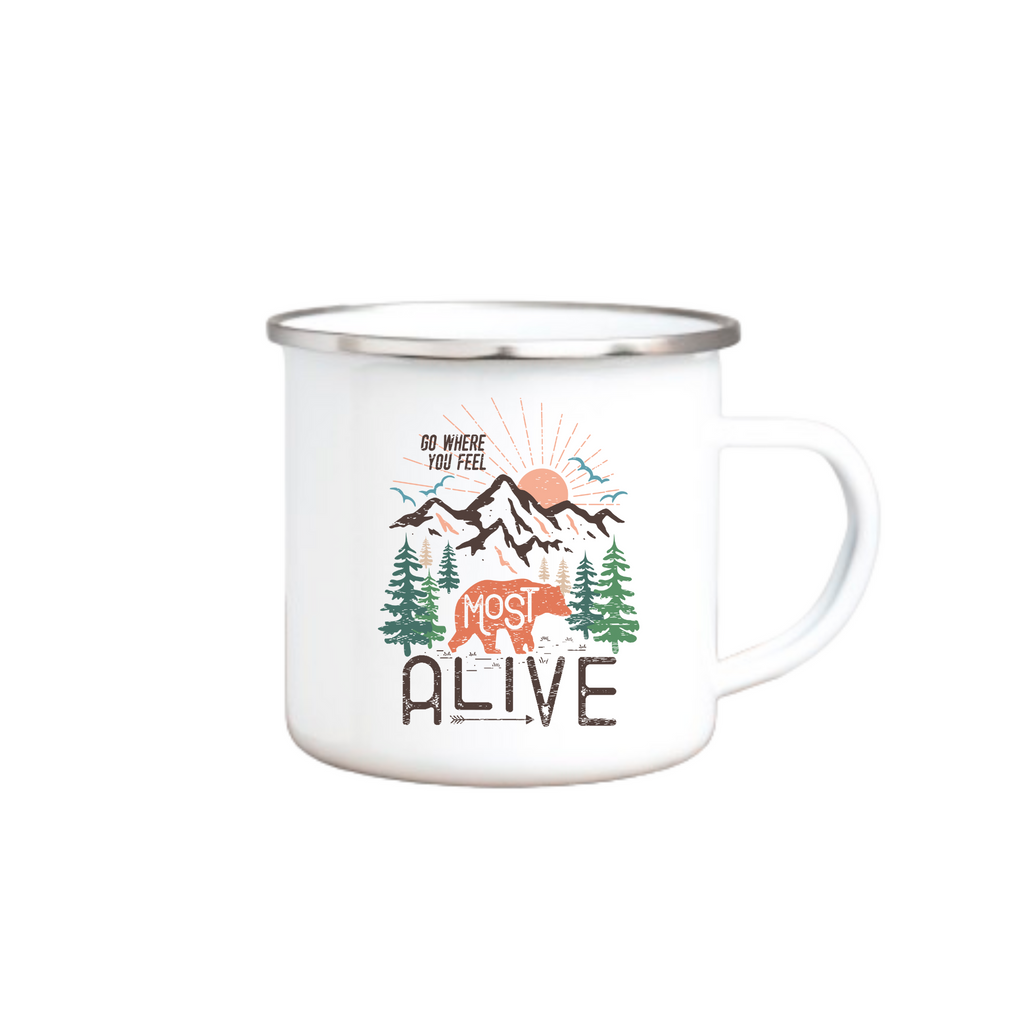 Go Where You Feel Alive Mug