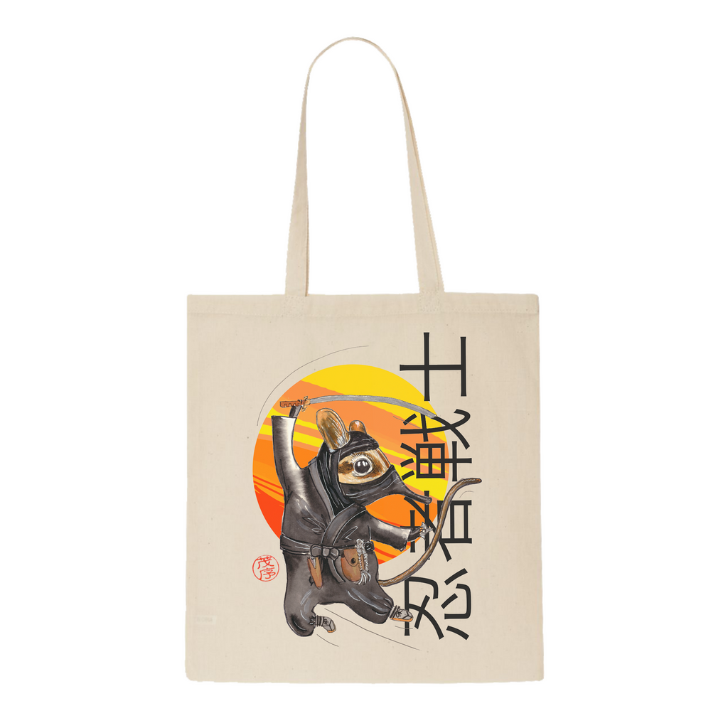 Ninja Elephant Shrew - Tote Bag - ( MoJoSA )