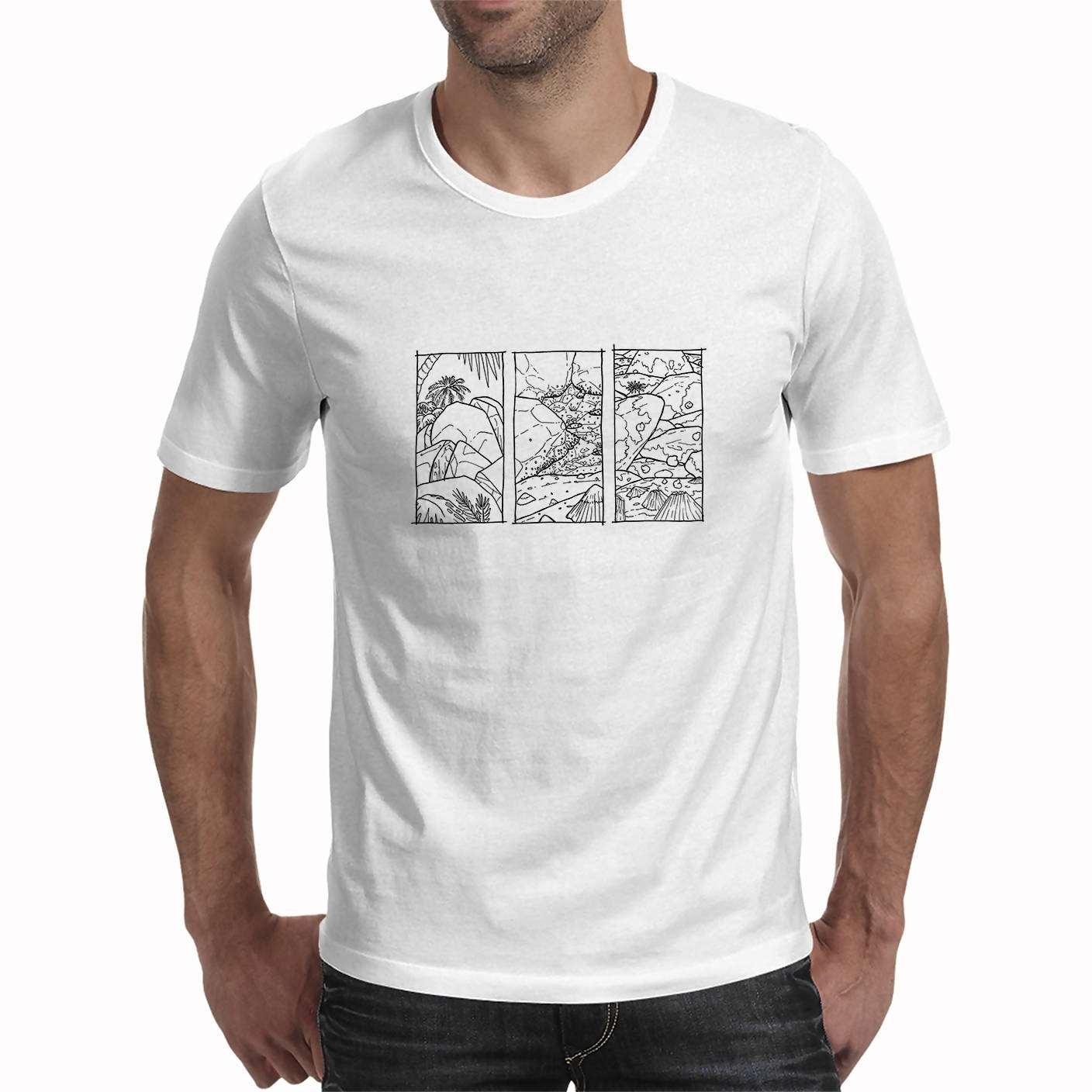 BeachMoments - Men's T-Shirt (MichaelRosSmith)