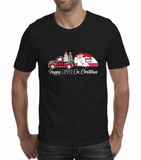 Christmas Tshirts | Happy Camper on Christmas (Men)