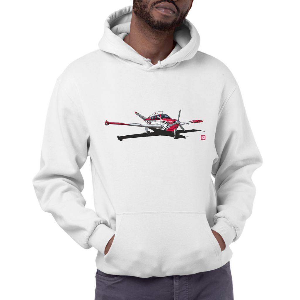 Bonanza V35B ZS-KAN - Men's Hoodie 1 (GeraldSmithArt)