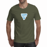 Khaki Mens on White