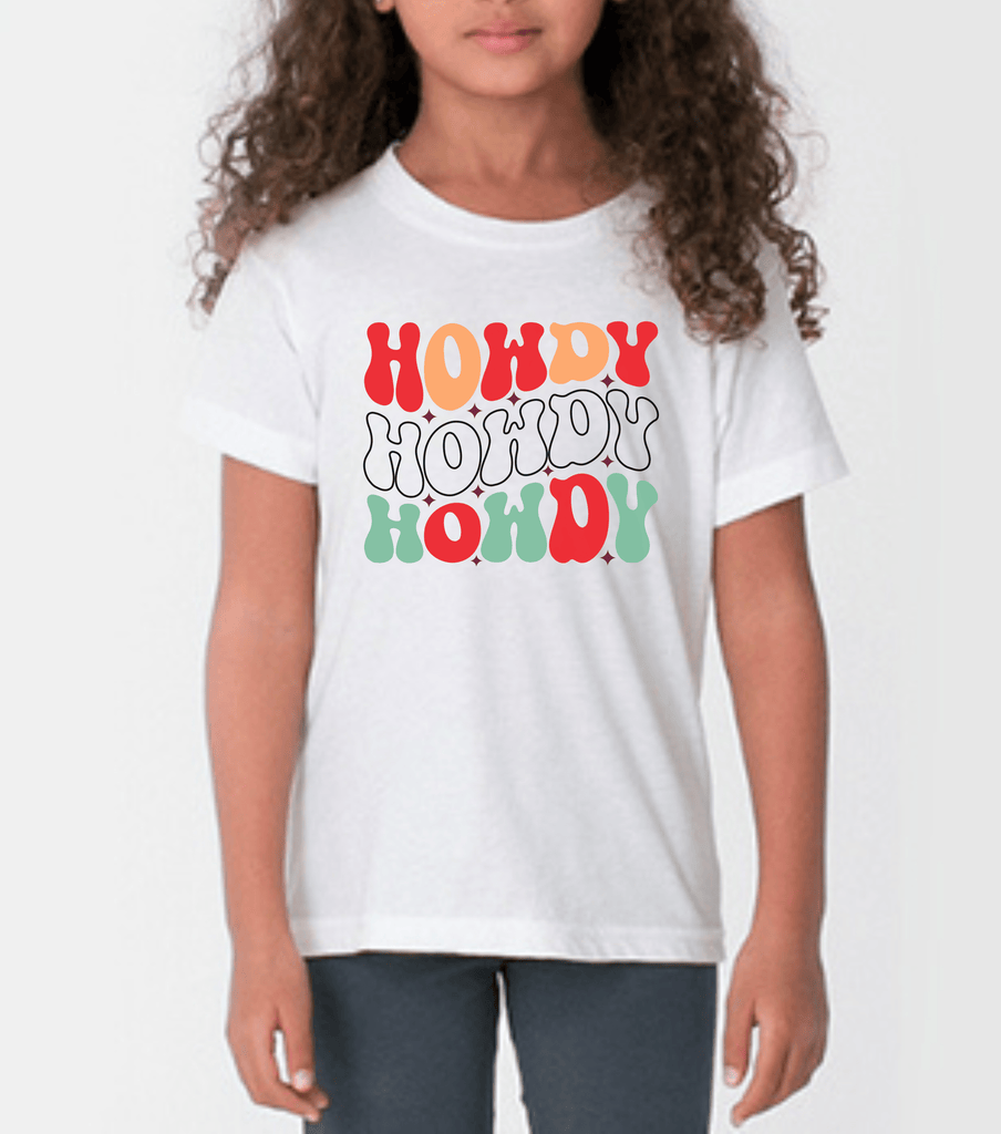 Funny Christmas Tshirts | Howdy Howdy Howdy (Kids)