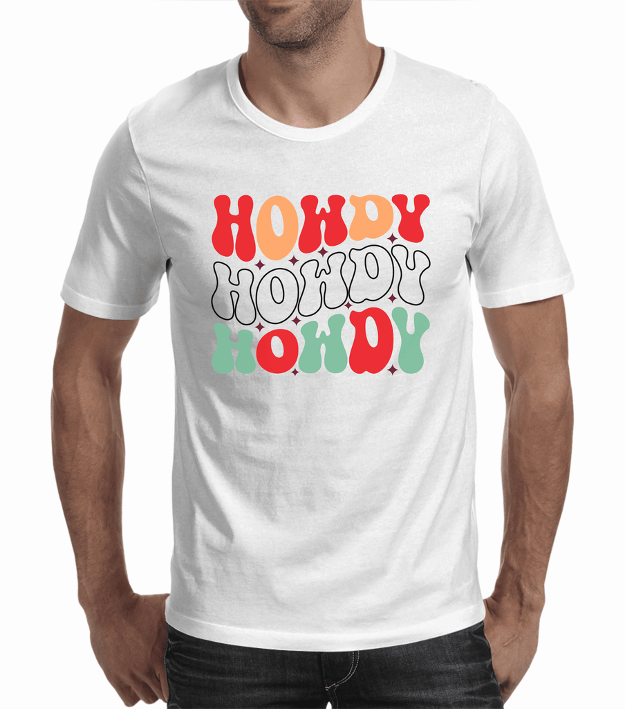 Funny Christmas Tshirts | Howdy Howdy Howdy (Men)