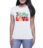 Merry Christmas Tshirts | I Love Santa (Ladies)