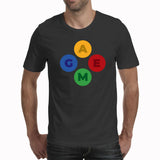 GAME BUTTONS - Men's T-Shirt (KABELOSCOPE)