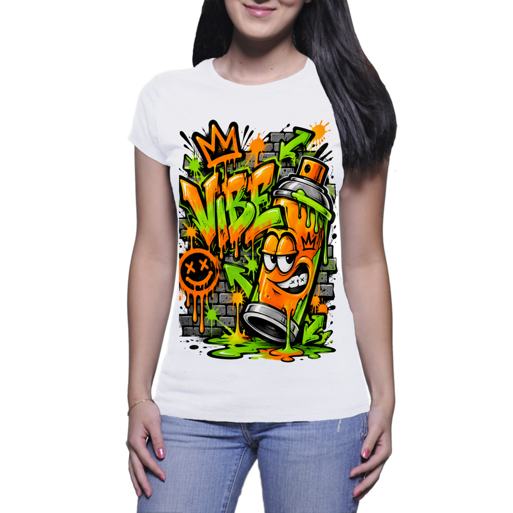 VIBEZ™ Street Art Graphic T-Shirt