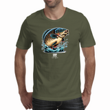 Jumping Carp - Men's Tee (Carp Adventures SA)