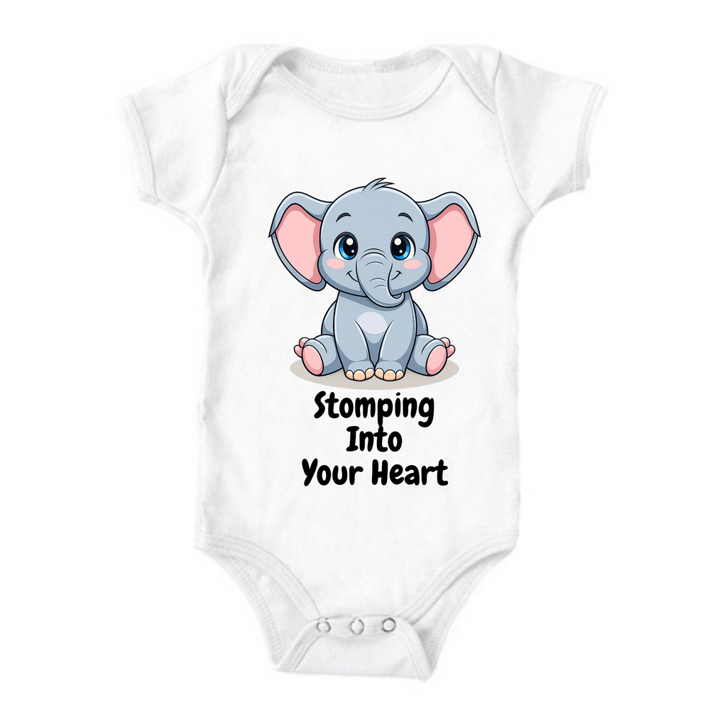 Stomping Into Your Heart - Baby Onesie - (PODPOP)