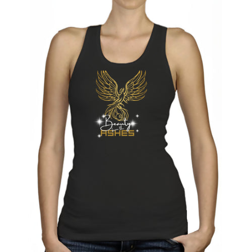 Beauty from Ashes - Women's Racerback (Cici.N)