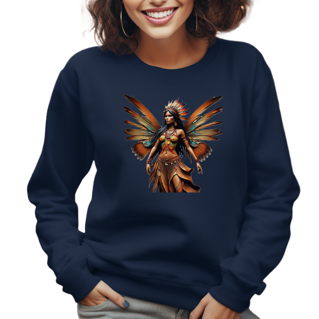 Whispering Wings 14 - Unisex Sweater (ArtzyAi)