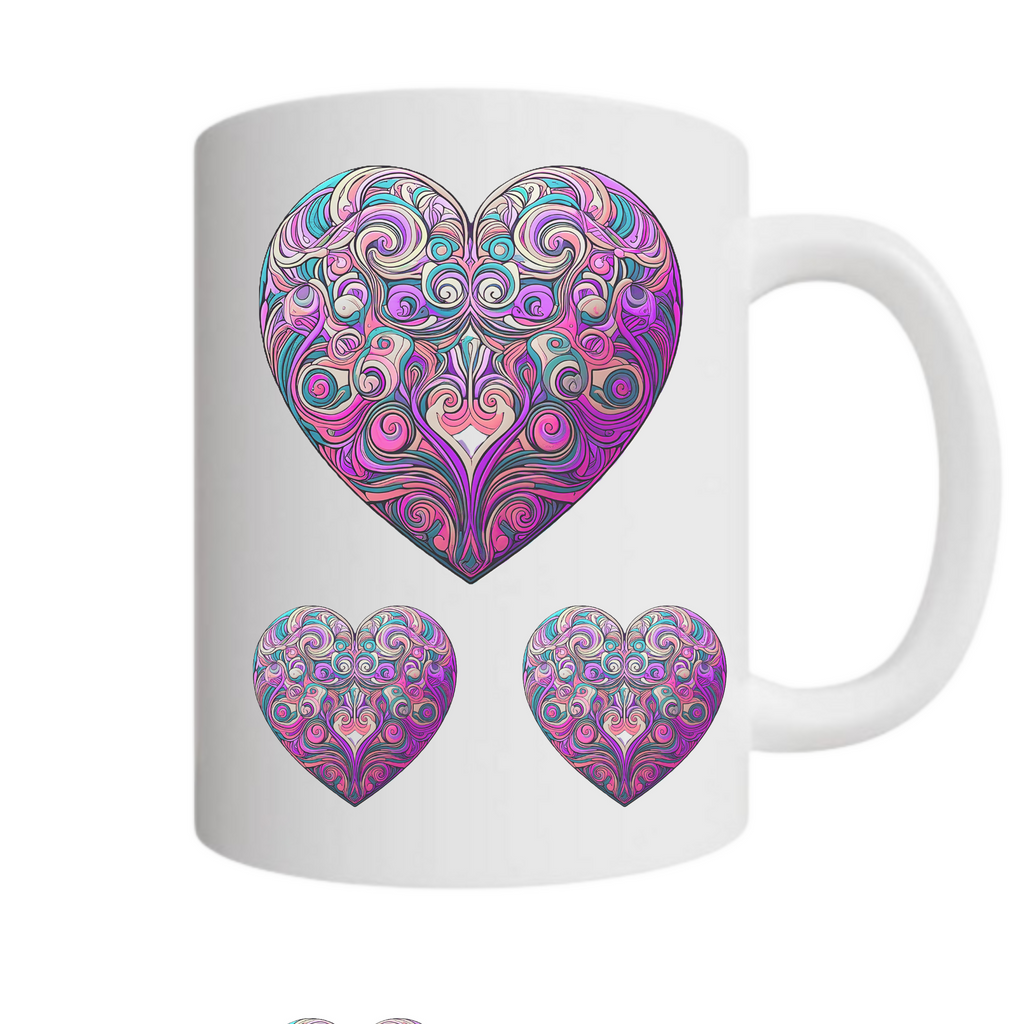 Mugs & Hugs 31 - Ceramic Mug (ArtzyAi)