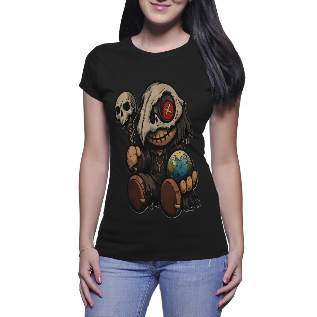 E Boy - Ladies crew neck t-shirt (Riotwear SA)