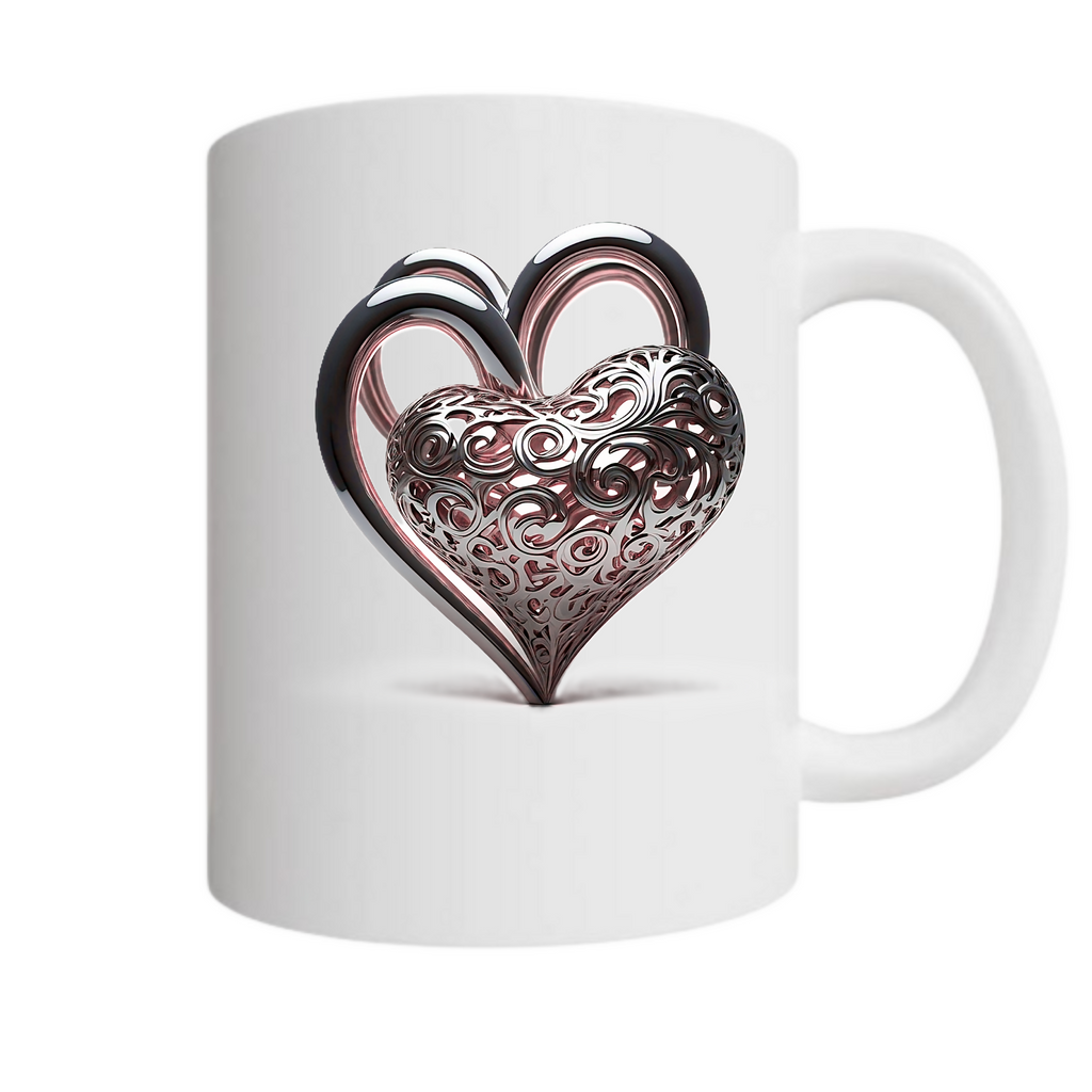 Mugs & Hugs 19 - Ceramic Mug (ArtzyAi)