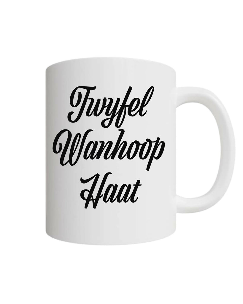 Twyfel Wanhoop Haat - Mug (Die Hotel Henry)