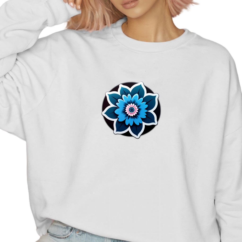 True Blue 3 - Unisex Sweater (ArtzyAi)