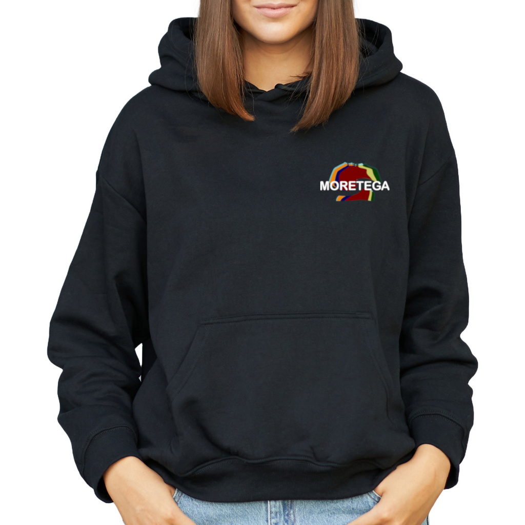 MORETEGA-Pocket Logo Unisex Hoodie (Moretega)