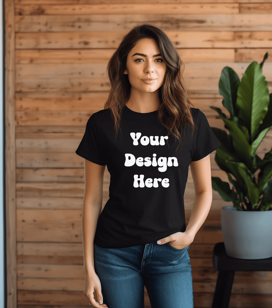 Design A T-shirt - Customize Ladies Short Sleeve T-shirt