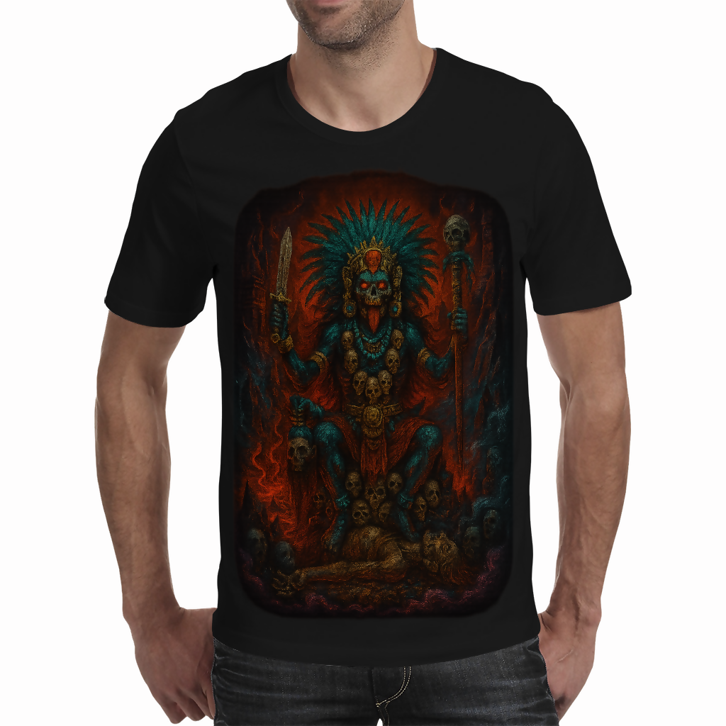 Mictlantecuhtli Mens T-shirt - (Riotwear S.A)