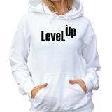 LeveL Up-Unisex Hoodie Black(Moretega)