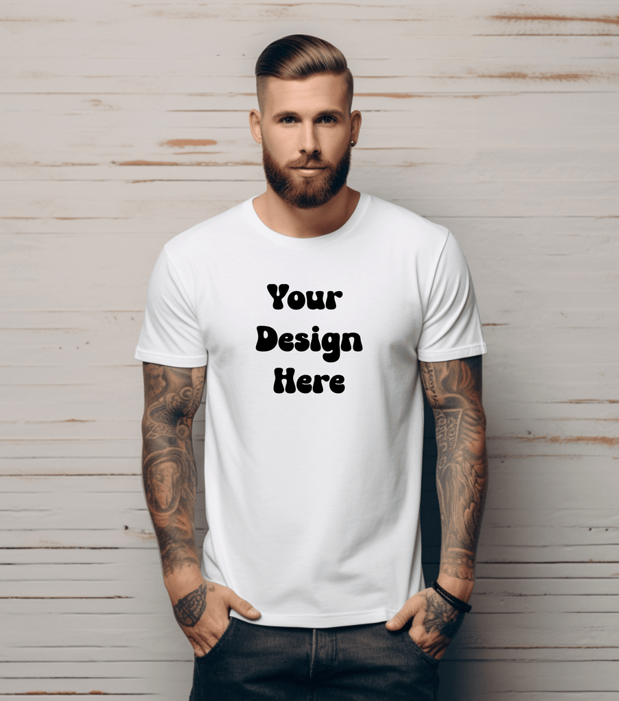 Design A Tee T-shirt - Customize Men's/Unisex Short Sleeve T-shirt