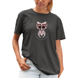 Femme' Owl - Unisex T-shirt (Fauna Botanica)