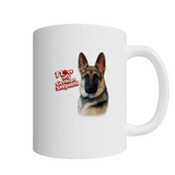 I Love My German Shepherd - Mug (PODPOP)
