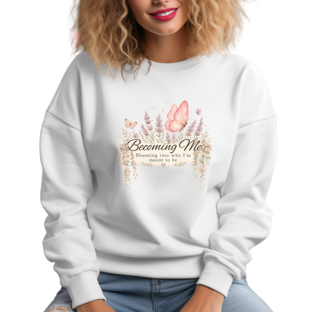Becoming Me - Unisex Sweatshirt- (MidNiteFB)
