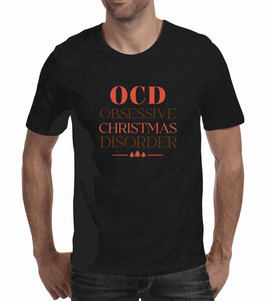 Funny Christmas Tshirts | OCD Christmas (Men)
