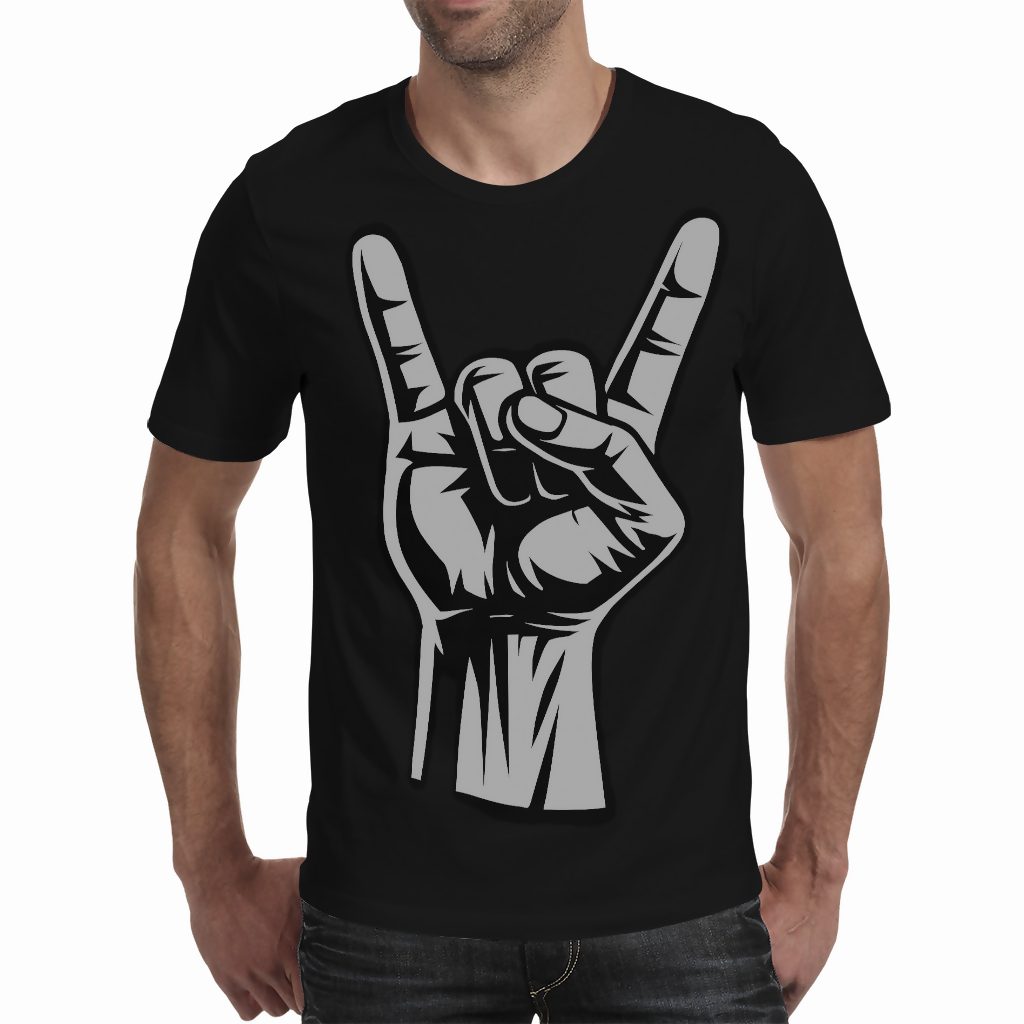Metal Horns - Ments t-shirt - (Riotwear S.A)