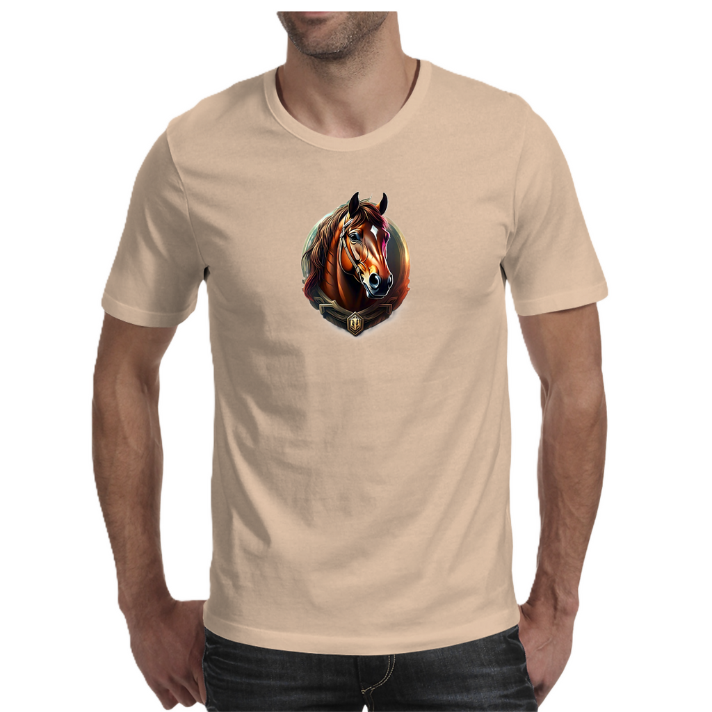 Horse Lover 28 - Men's T-shirt (ArtzyAi)