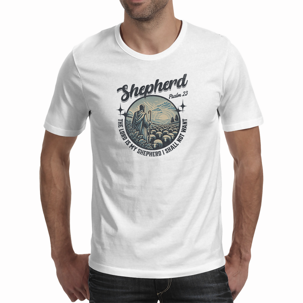 Psalm 23 - Men's/Unisex T - Shirt ( Mystory Apparel )