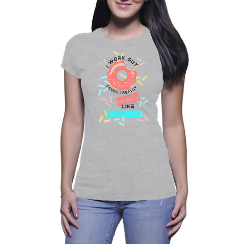 Exercise doughnut - Women's T-shirt (Cici.N)