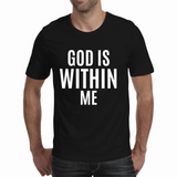 God is within Me - Men’s T-Shirt (Rooted in Purpose)