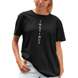INSTINCT-Unisex tshirt Black (Moretega) F&B