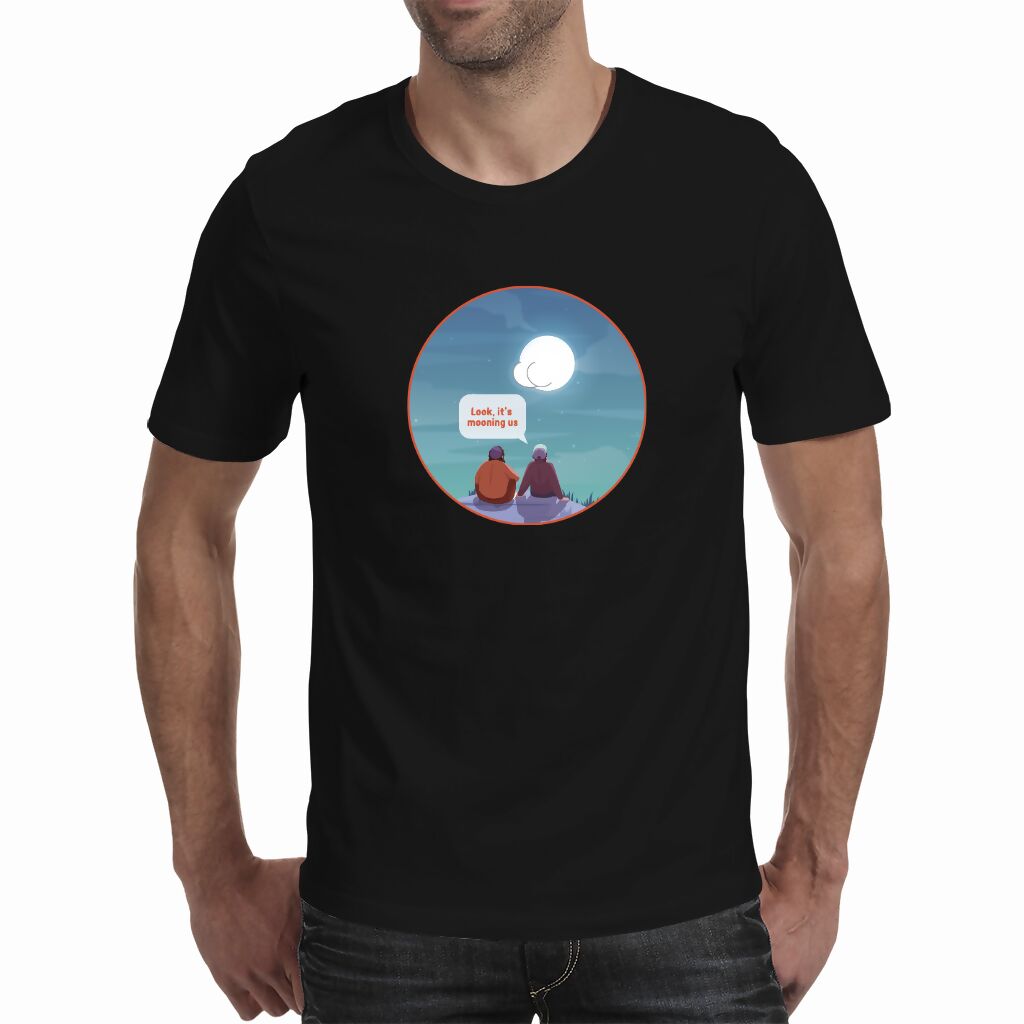 Mooning - Unisex T-shirt (NovelThredds)