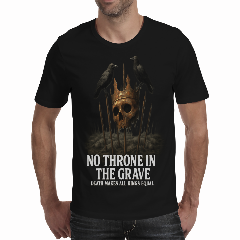 No throne in the grave-Men's t-shirt (Riotwear SA)