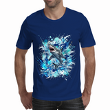 Great White Splash - Men's T-shirt (Savanna Art)